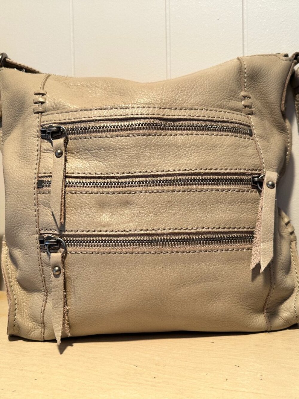 Taupe Lucky Brand Crossbody or Shoulder Bag